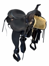 SOLD 2026/09/03 16 Inch Used Circle Y High Horse Daisetta Cordura Trail Saddle Medium Tree 6914