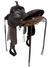 16 Inch Used Circle Y High Horse Daisetta Cordura Trail Saddle Medium Tree 6914