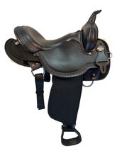 16 Inch Used Circle Y High Horse Daisetta Cordura Trail Saddle Wide Tree 6914