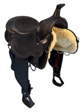 16 Inch Used Circle Y High Horse Daisetta Cordura Trail Saddle Wide Tree 6914