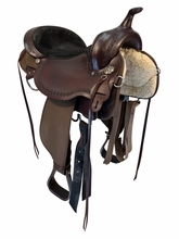 16 Inch Used Circle Y High Horse Daisetta Cordura Trail Saddle Wide Tree 6914