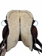 16 Inch Used Circle Y High Horse Daisetta Cordura Trail Saddle Wide Tree 6914