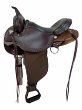 SOLD 2026/07/28j  16 Inch Used Circle Y High Horse Daisetta Cordura Trail Saddle Wide Tree 6914