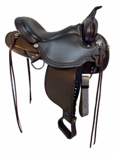 SOLD 2026/07/28j  16 Inch Used Circle Y High Horse Daisetta Cordura Trail Saddle Wide Tree 6914