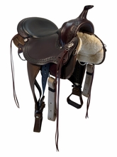 SOLD 2026/07/28j  16 Inch Used Circle Y High Horse Daisetta Cordura Trail Saddle Wide Tree 6914