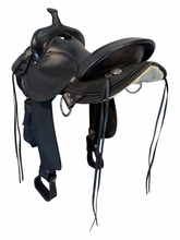 HOLD 2026/08/15j   16 Inch Used Circle Y High Horse Daisetta Cordura Trail Saddle Wide Tree 6914
