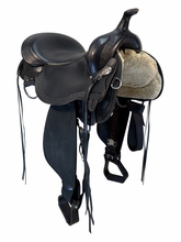 HOLD 2026/08/15j   16 Inch Used Circle Y High Horse Daisetta Cordura Trail Saddle Wide Tree 6914