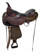 SOLD 2026/08/30  16 Inch Used Circle Y High Horse Daisetta Cordura Trail Saddle Wide Tree 6914