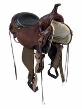 SOLD 2026/08/30  16 Inch Used Circle Y High Horse Daisetta Cordura Trail Saddle Wide Tree 6914