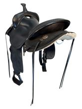 16 Inch Used Circle Y High Horse Daisetta Cordura Trail Saddle Wide Tree 6914