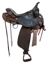 HOLD 2026/04/03L16 Inch Used Circle Y High Horse Daisetta Cordura Trail Saddle X Wide Tree 6914
