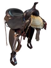 HOLD 2026/04/03L16 Inch Used Circle Y High Horse Daisetta Cordura Trail Saddle X Wide Tree 6914