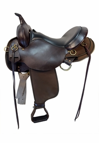 16 Inch Used Circle Y High Horse Eldorado Cordura Trail Saddle Medium Tree 6915