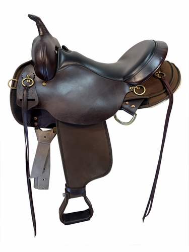 16 Inch Used Circle Y High Horse Eldorado Cordura Trail Saddle Medium Tree 6915