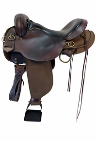 SOLD 2026/09/08   16 Inch Used Circle Y High Horse Highbank Cordura Endurance Saddle Medium Tree 6916
