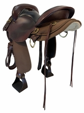 SOLD 2026/09/08 16 Inch Used Circle Y High Horse Highbank Cordura Endurance Saddle Medium Tree 6916