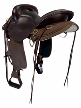 16 Inch Used Circle Y High Horse Highbank Cordura Endurance Saddle Medium Tree 6916
