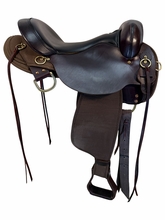 16 Inch Used Circle Y High Horse Highbank Cordura Endurance Saddle Medium Tree 6916