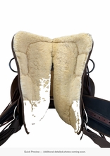 16 Inch Used Circle Y High Horse Lisa Lockhart Cordura Trail Saddle Wide Tree 6910