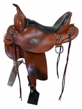 SOLD 2026/08/16   16 Inch Used Circle Y High Horse Little River Trail Saddle Wide Tree 6863