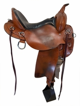 SOLD 2026/08/16   16 Inch Used Circle Y High Horse Little River Trail Saddle Wide Tree 6863