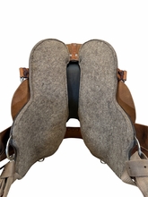 SOLD 2026/08/16   16 Inch Used Circle Y High Horse Little River Trail Saddle Wide Tree 6863