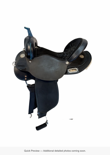 16 Inch Used Circle Y High Horse Mercury Codura Barrel Saddle Wide Tree 6931
