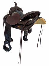 SOLD 2026/05/28 16 Inch Used Circle Y High Horse Mineral Wells Trail Saddle X Wide Tree 6812