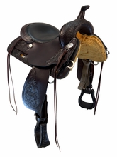 SOLD 2026/05/28 16 Inch Used Circle Y High Horse Mineral Wells Trail Saddle X Wide Tree 6812