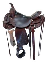 16 Inch Used Circle Y High Horse Oyster Creek Trail Saddle Wide Tree 6808