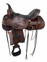 SOLD 2026/09/24 16 Inch Used Circle Y High Horse Rosebud Trail Saddle Wide Tree 6819