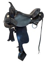 SOLD 2026/04/01 16 Inch Used Circle Y High Horse Round Rock Gaited Trail Saddle Medium Tree 6870