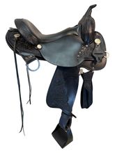 SOLD 2026/04/01 16 Inch Used Circle Y High Horse Round Rock Gaited Trail Saddle Medium Tree 6870