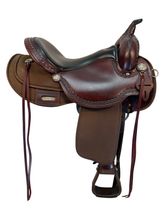16 Inch Used Circle Y High Horse Willow Springs Cordura Trail Saddle Medium Tree 6913