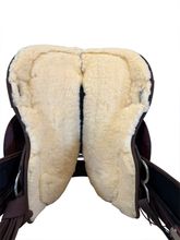 16 Inch Used Circle Y High Horse Willow Springs Cordura Trail Saddle Medium Tree 6913