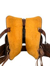 16 Inch Used Circle Y Houston Trail Floral 3-Way Trail Saddle 2610