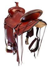 16 Inch Used Circle Y Jackson Trail Saddle Wide Flex2 Tree 2477