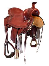 16 Inch Used Circle Y Jackson Trail Saddle Wide Flex2 Tree 2477