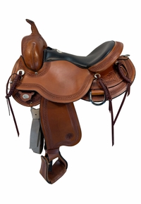 16 Inch Used Circle Y JG Teton Trail Saddle Medium Flex2 Tree 1760