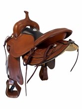 16 Inch Used Circle Y JG Teton Trail Saddle Medium Flex2 Tree 1760