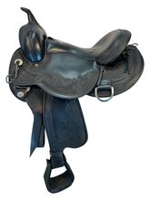 SOLD 2025/07/21 16 Inch Used Circle Y JG Wind River Trail Saddle 1750
