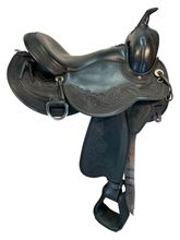 SOLD 2025/07/21 16 Inch Used Circle Y JG Wind River Trail Saddle 1750