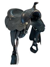 SOLD 2025/07/21 16 Inch Used Circle Y JG Wind River Trail Saddle 1750