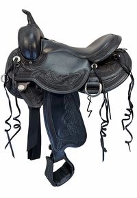 16 Inch Used Circle Y JG Wind River Trail Saddle Wide Flex2 Tree 1750