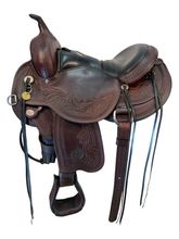 16 Inch Used Circle Y JG Wind River Trail Sadlde Wide Flex Tree 1750