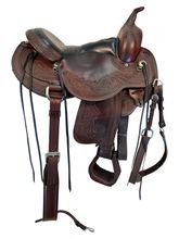 16 Inch Used Circle Y JG Wind River Trail Sadlde Wide Flex Tree 1750