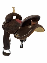 16 Inch Used Circle Y Josey Mitchell Barrel Saddle Medium Tree MJ01