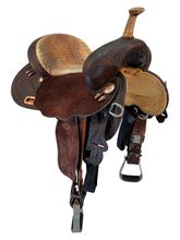 SOLD 2025/10/07  16 Inch Used Circle Y Josey Ultimate Cash-Copper Barrel Saddle 1179