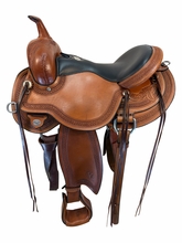 16 Inch Used Circle Y Julie Goodnight Teton Trail Saddle Wide Flex2 Tree 1760