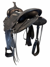 16 Inch Used Circle Y Julie Goodnight Wind River Trail Saddle Wide Tree 1750